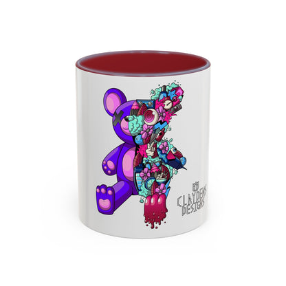 Accent Coffee Mug-Doodle Teddy