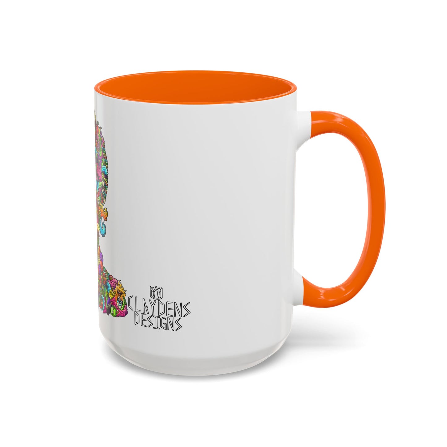 Accent Coffee Mug-Doodle Girl