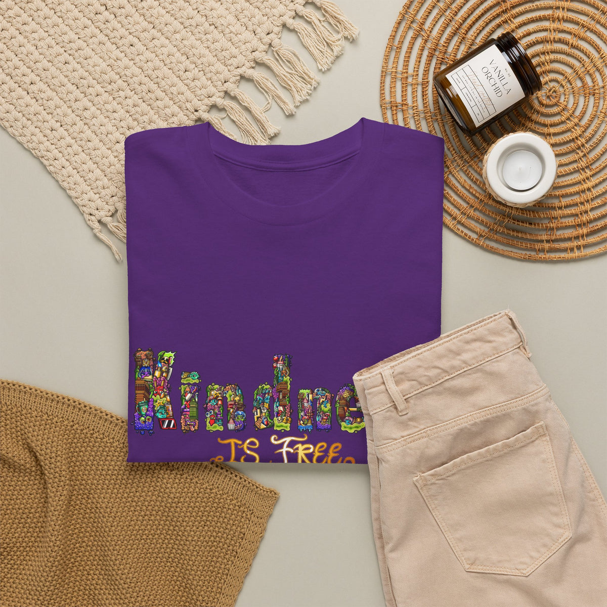 Kindness is Free Unisex Heavy Cotton Tee