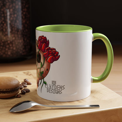 Accent Coffee Mug-Skull design