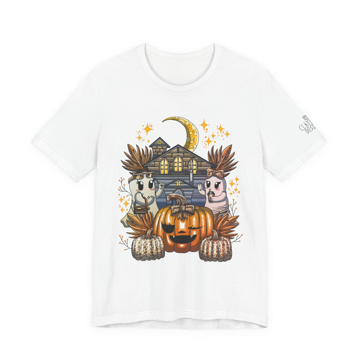 Halloween Pumpkin Unisex Jersey Short Sleeve Tee