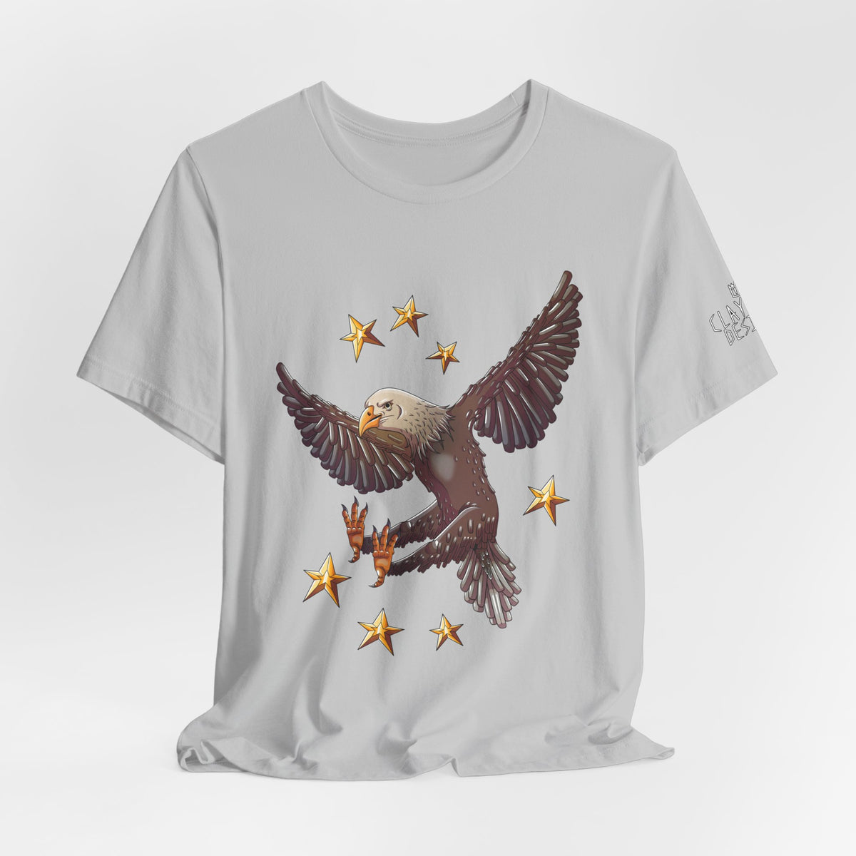 Unisex Jersey Short Sleeve Tee- Eagle