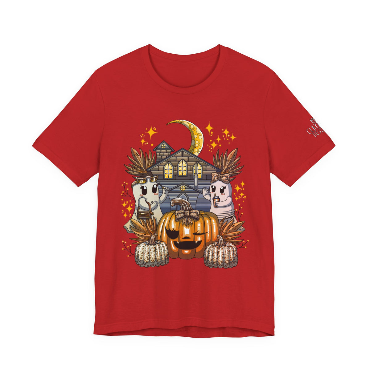 Halloween Pumpkin Unisex Jersey Short Sleeve Tee