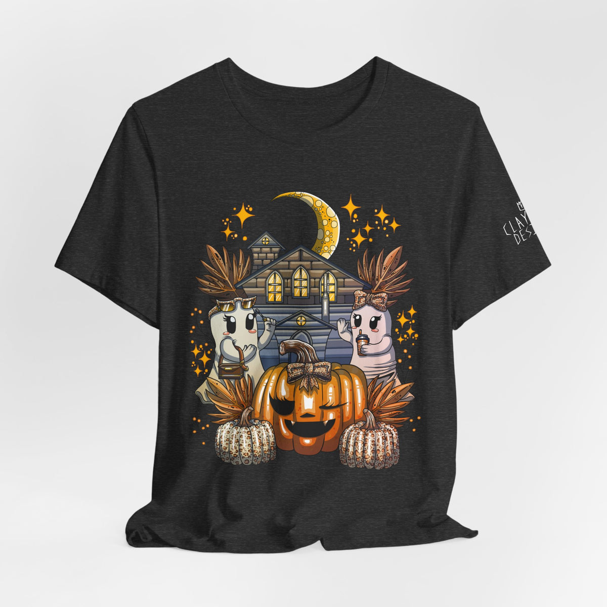 Halloween Pumpkin Unisex Jersey Short Sleeve Tee