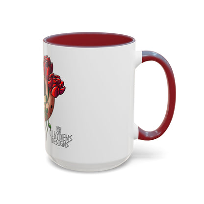 Accent Coffee Mug-Skull design