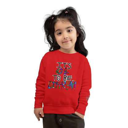 Toddler Sweatshirt-It's OK to be Different