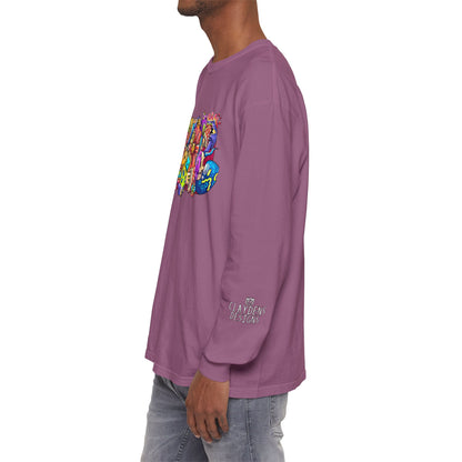 Unisex Garment-dyed Long Sleeve T-Shirt