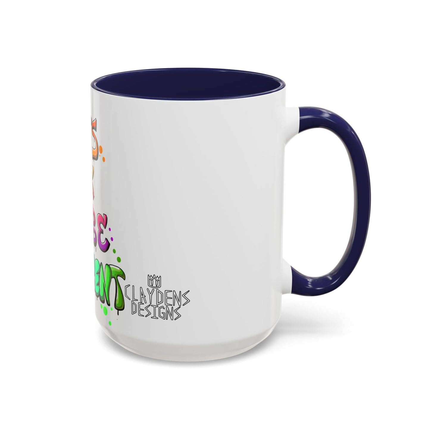 Accent Coffee Mug-Doodle It's OK