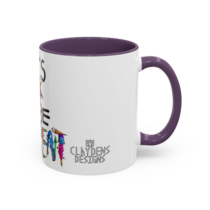 Accent Coffee Mug-Doodle It's OK to be Different