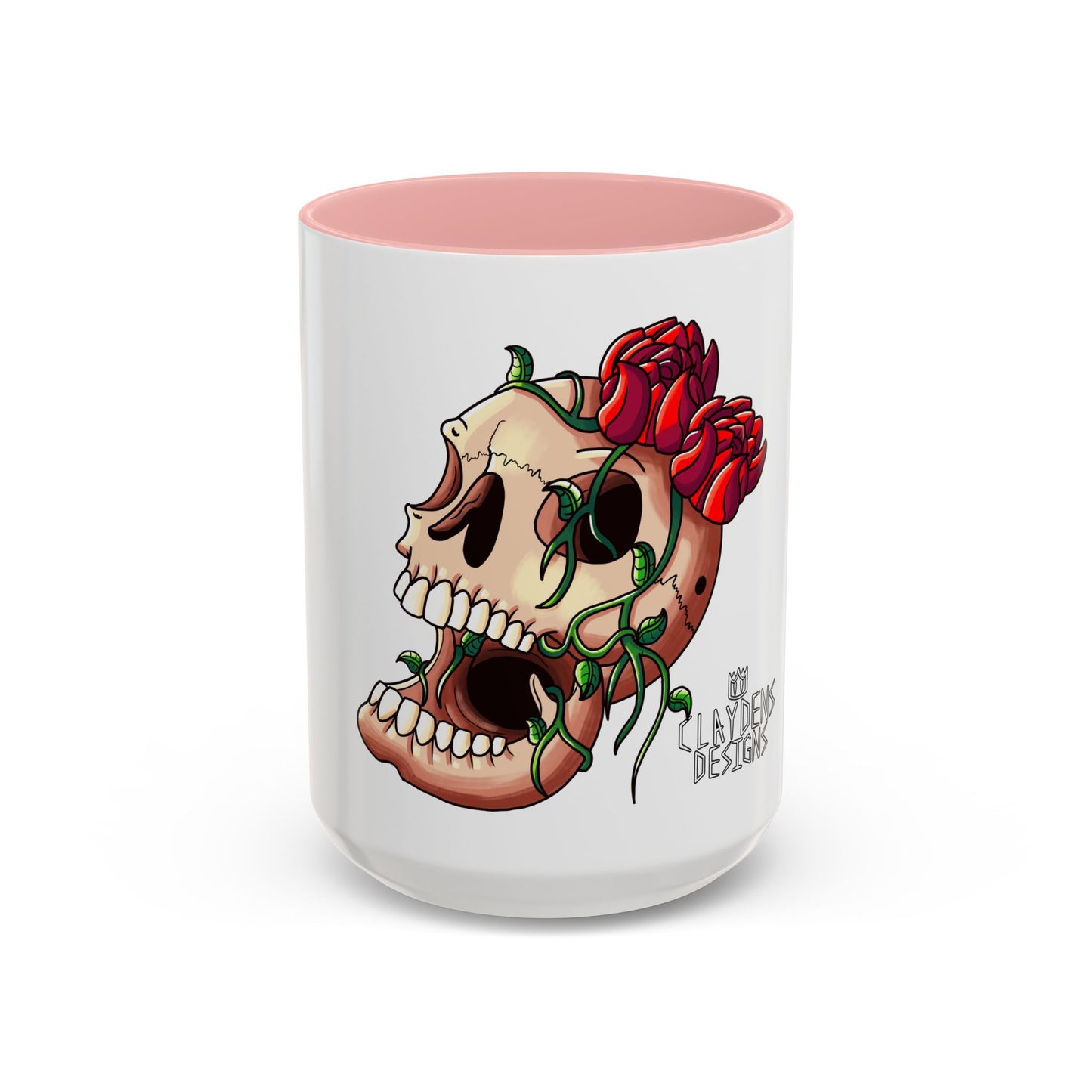 Accent Coffee Mug-Skull design