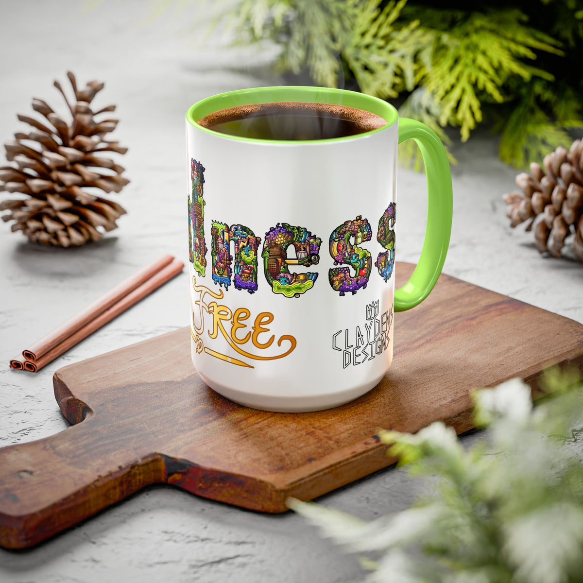 Kindness is Free Colorful Mugs (11oz, 15oz)