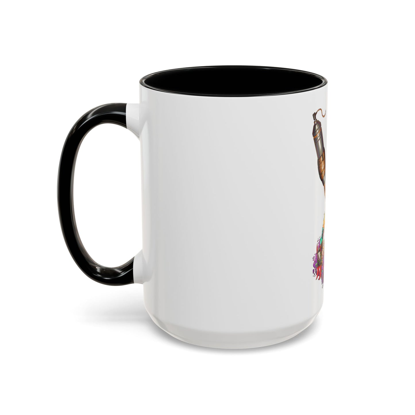 Accent Coffee Mug-Doodle Tattoo
