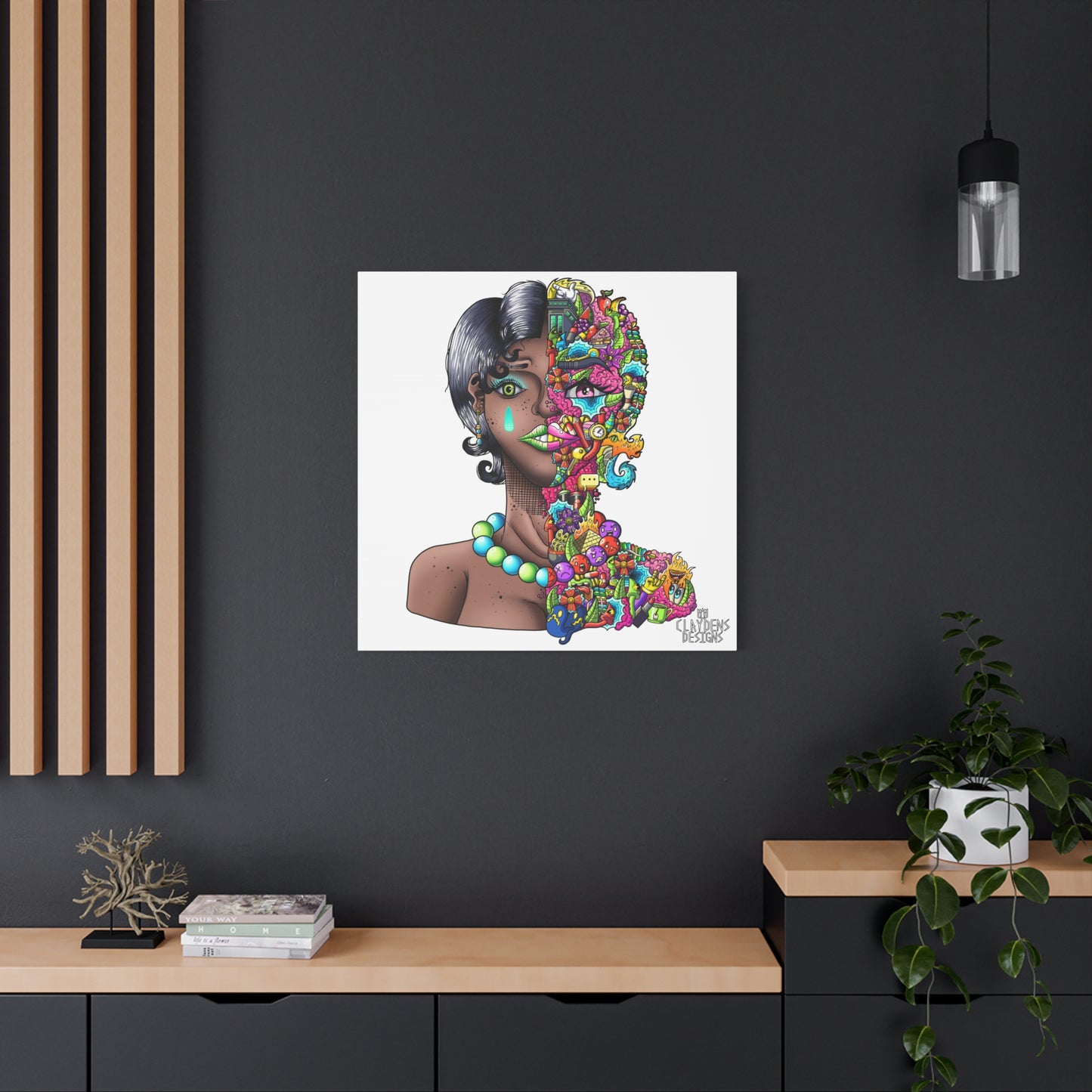 Matte Canvas, Stretched