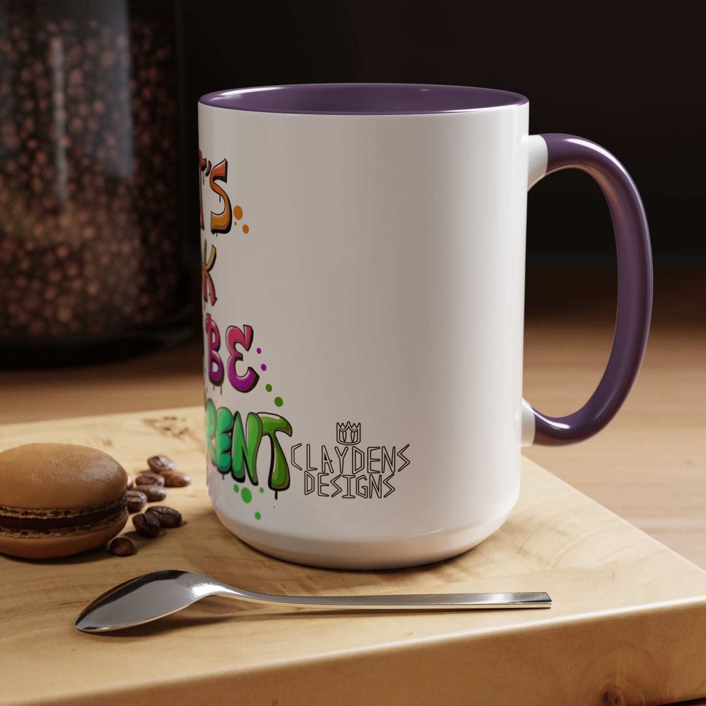 Accent Coffee Mug-Doodle It's OK