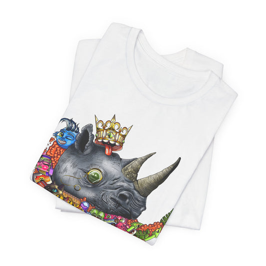 Unisex Jersey Short Sleeve Tee-Rhino