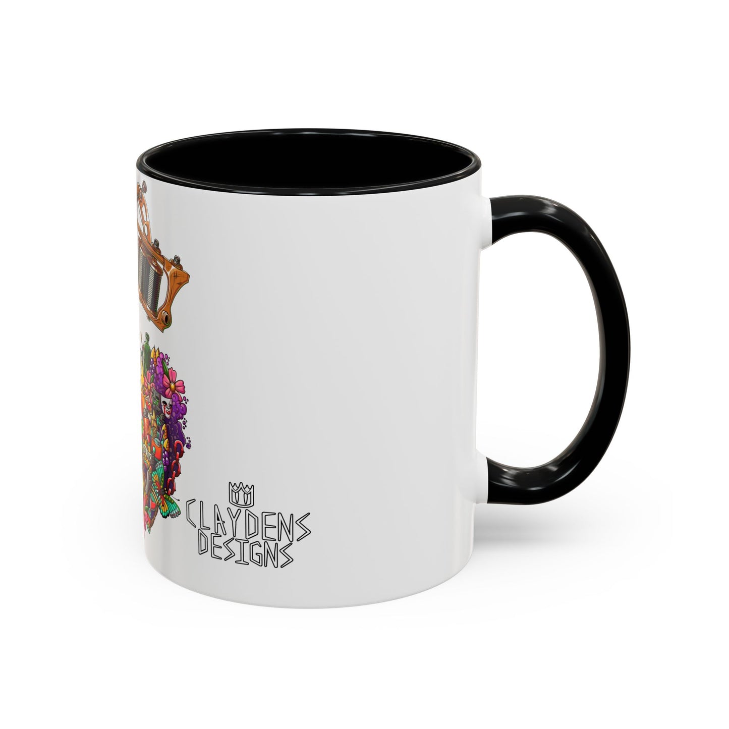 Accent Coffee Mug-Doodle Tattoo