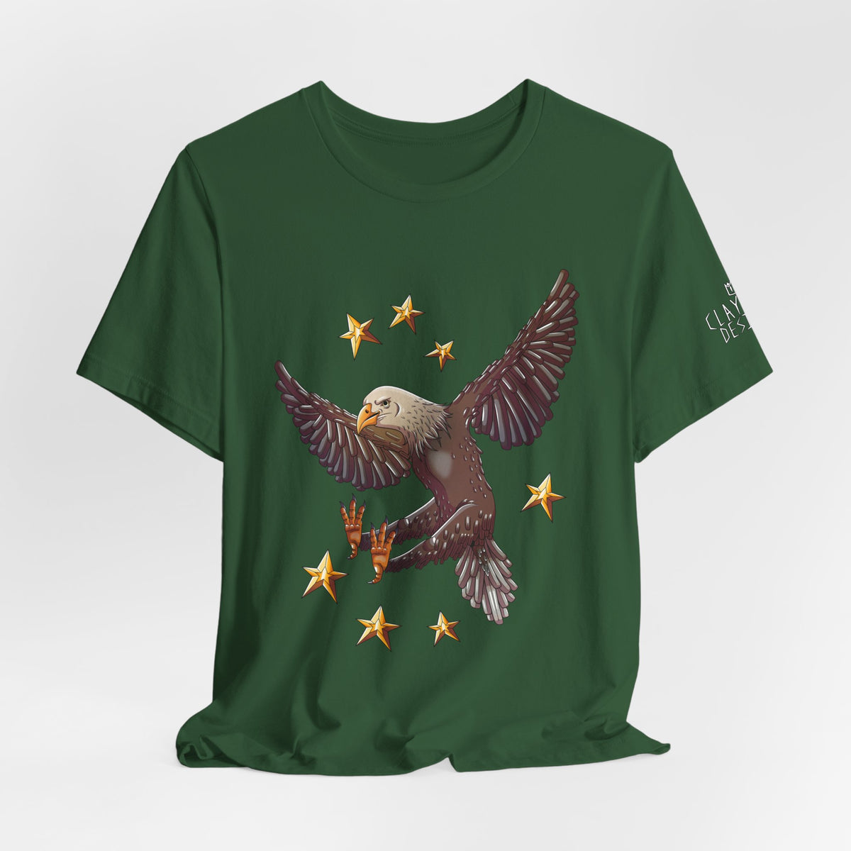 Unisex Jersey Short Sleeve Tee- Eagle