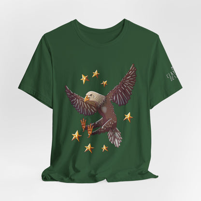 Unisex Jersey Short Sleeve Tee- Eagle