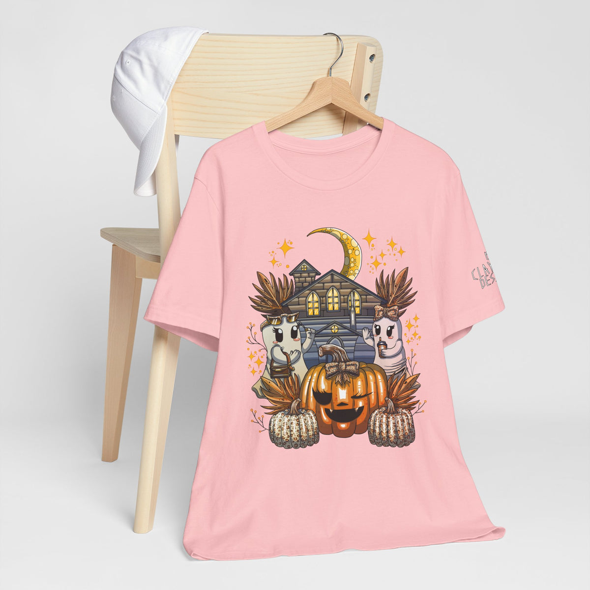 Halloween Pumpkin Unisex Jersey Short Sleeve Tee