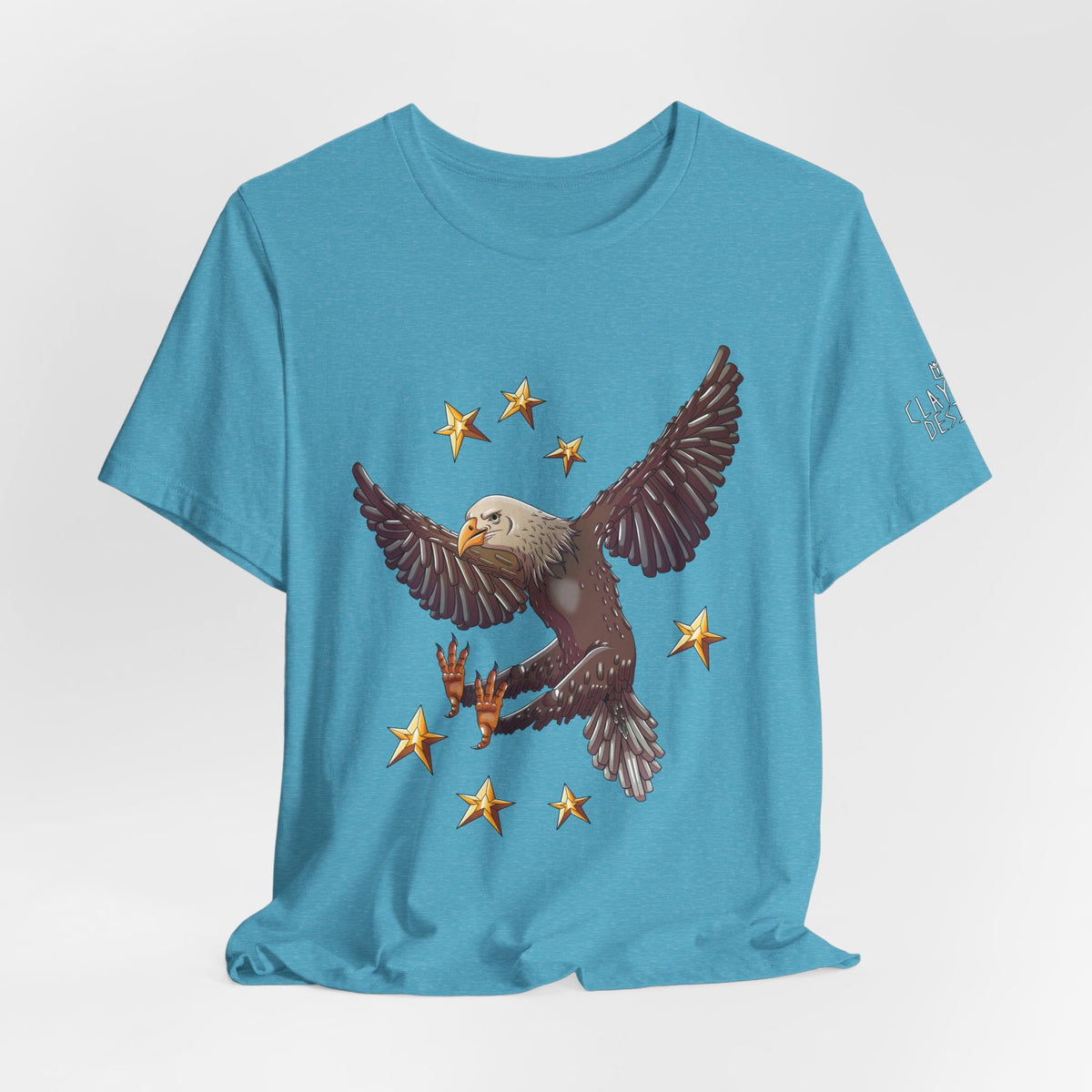 Unisex Jersey Short Sleeve Tee- Eagle