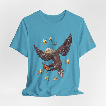 Unisex Jersey Short Sleeve Tee- Eagle
