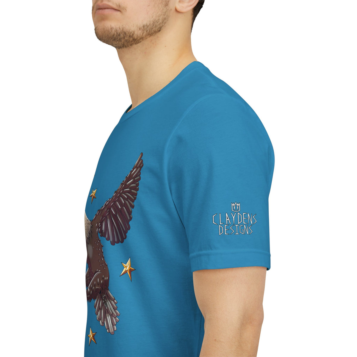 Unisex Jersey Short Sleeve Tee- Eagle