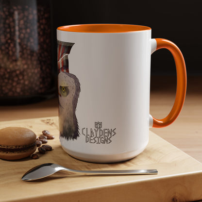 Accent Coffee Mug-American Flag