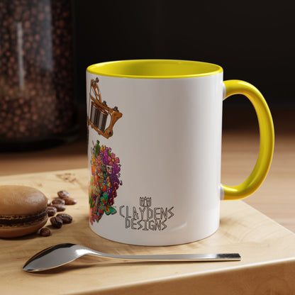 Accent Coffee Mug-Doodle Tattoo