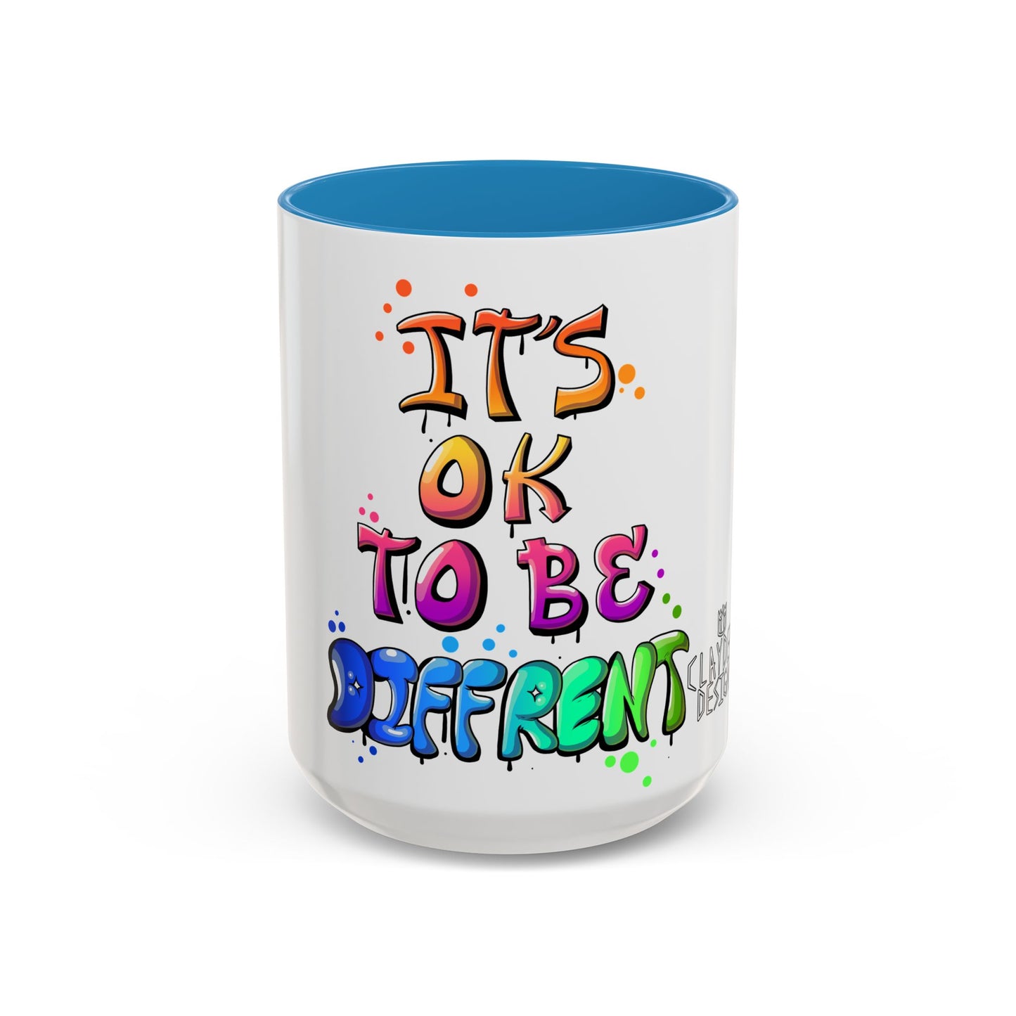 Accent Coffee Mug-Doodle It's OK