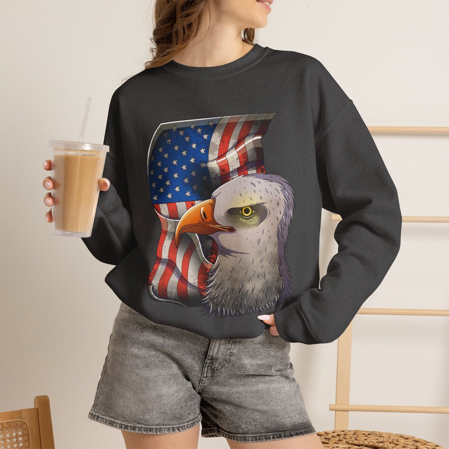 Unisex Heavy Blend™ Crewneck Sweatshirt-American Eagle