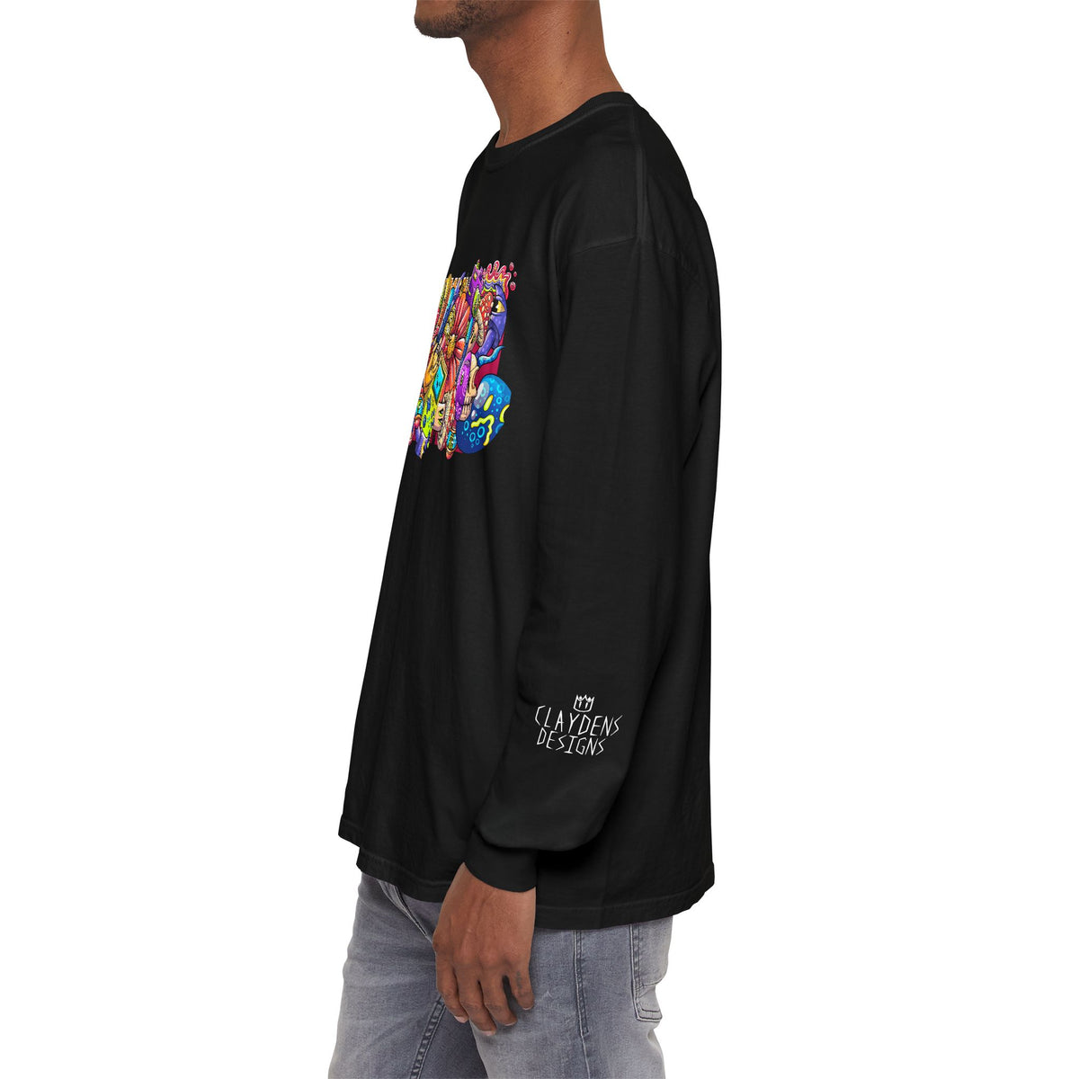 Unisex Garment-dyed Long Sleeve T-Shirt