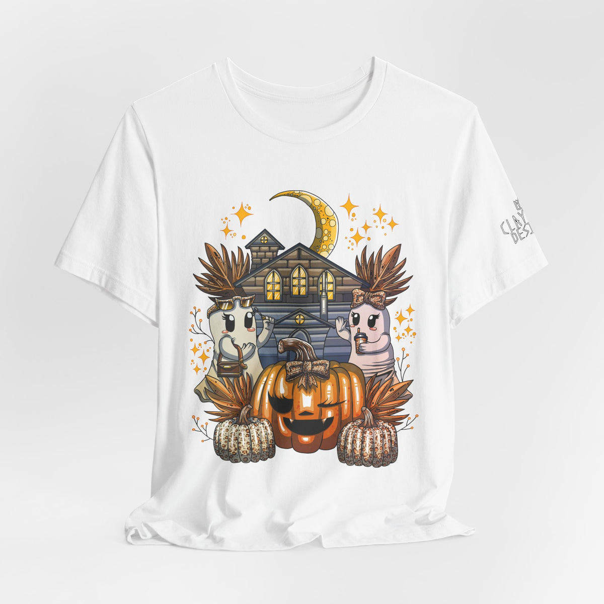 Halloween Pumpkin Unisex Jersey Short Sleeve Tee