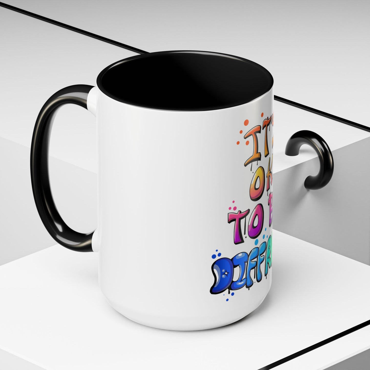 Accent Coffee Mug-Doodle It's OK