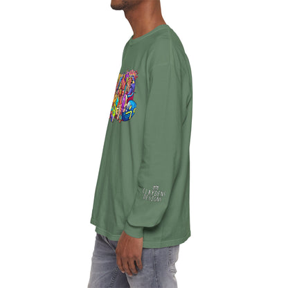 Unisex Garment-dyed Long Sleeve T-Shirt