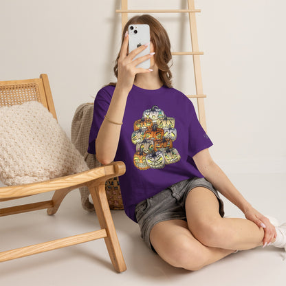 Halloween Pumpkin Unisex Heavy Cotton Tee