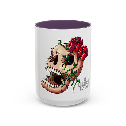 Accent Coffee Mug-Skull design