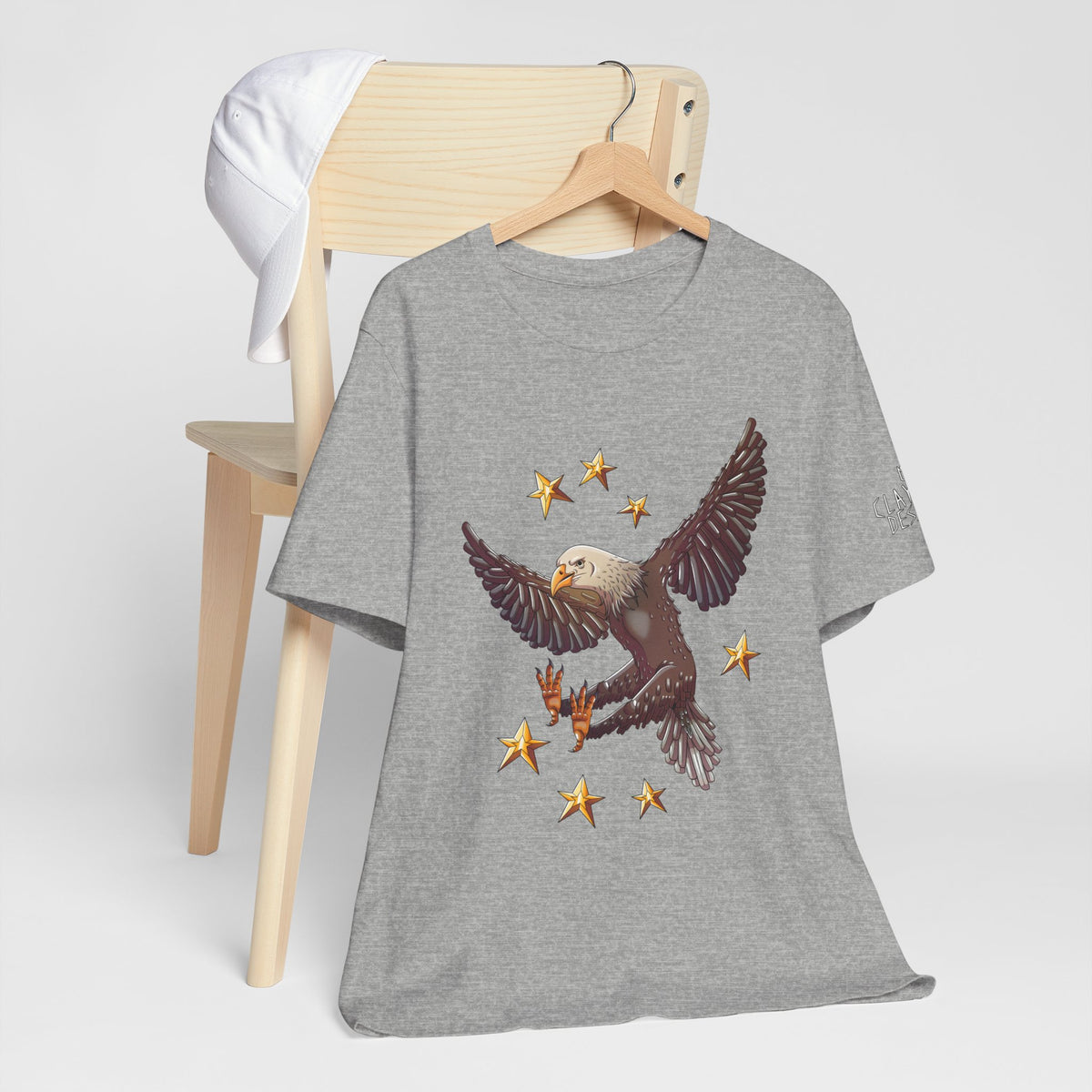 Unisex Jersey Short Sleeve Tee- Eagle