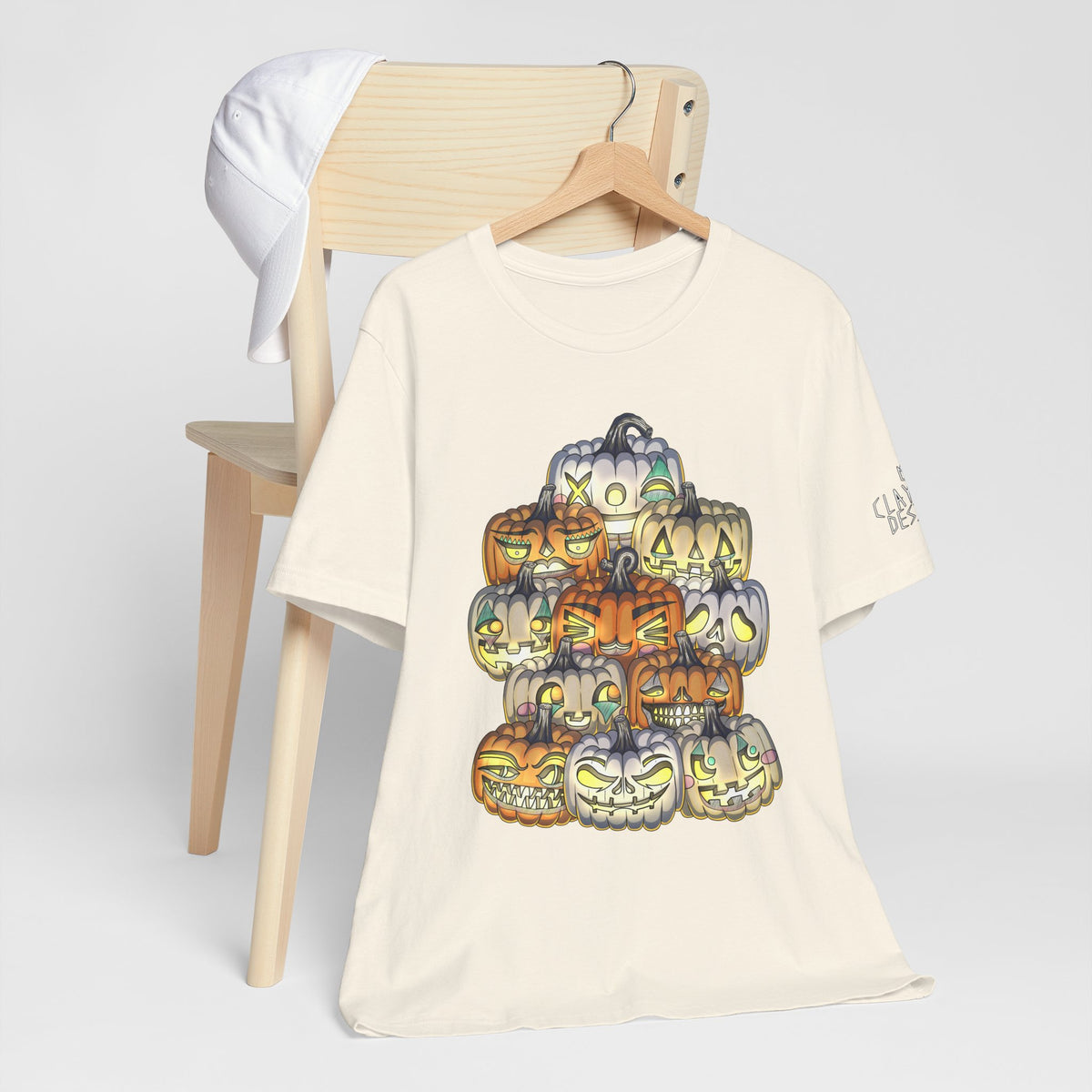 Halloween Pumpkin Unisex Jersey Short Sleeve Tee