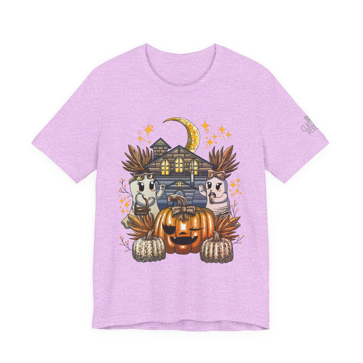 Halloween Pumpkin Unisex Jersey Short Sleeve Tee