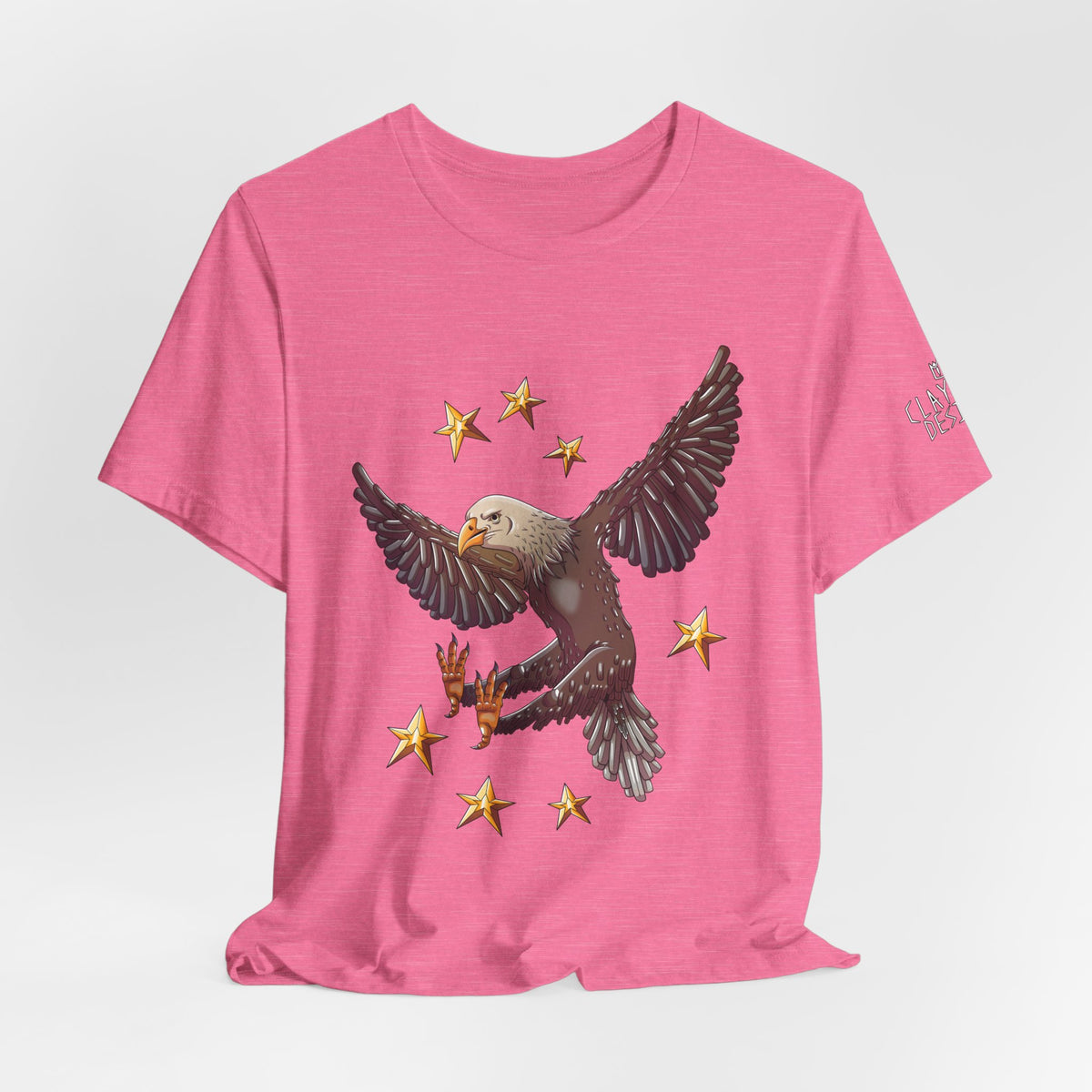 Unisex Jersey Short Sleeve Tee- Eagle