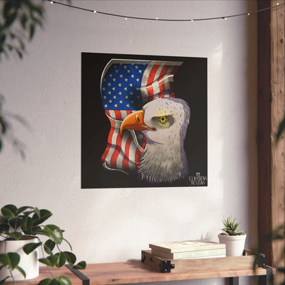 American Eagle Poster