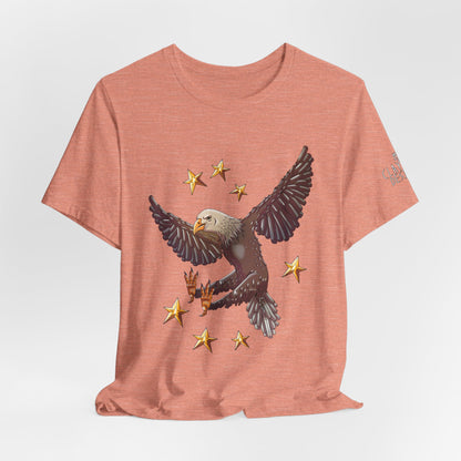 Unisex Jersey Short Sleeve Tee- Eagle