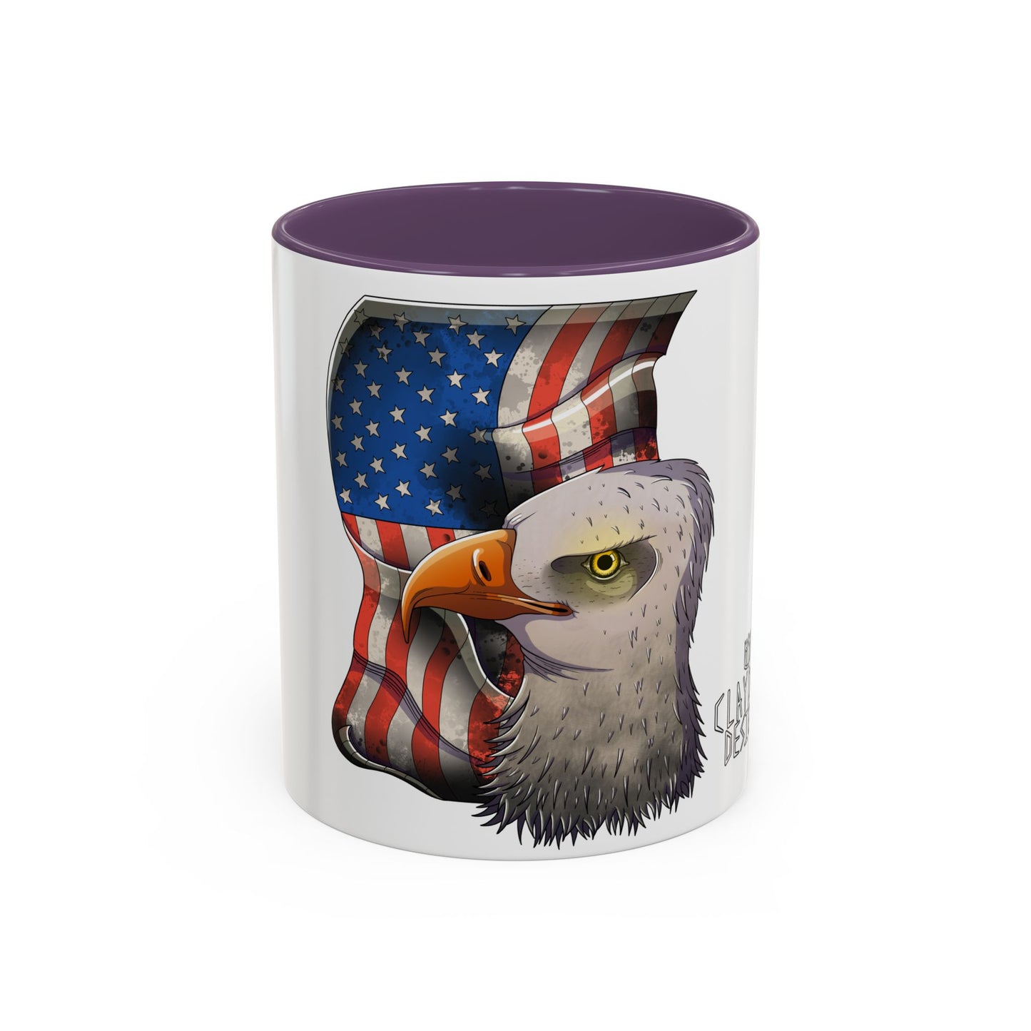 Accent Coffee Mug-American Flag