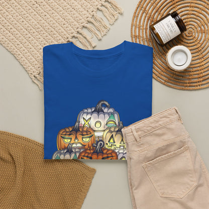 Halloween Pumpkin Unisex Heavy Cotton Tee