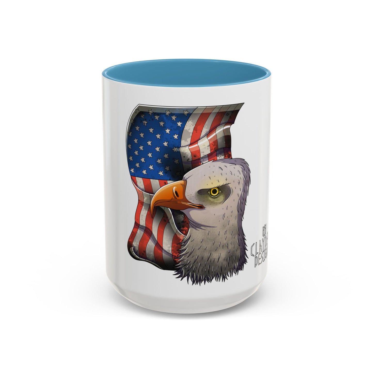 Accent Coffee Mug-American Flag