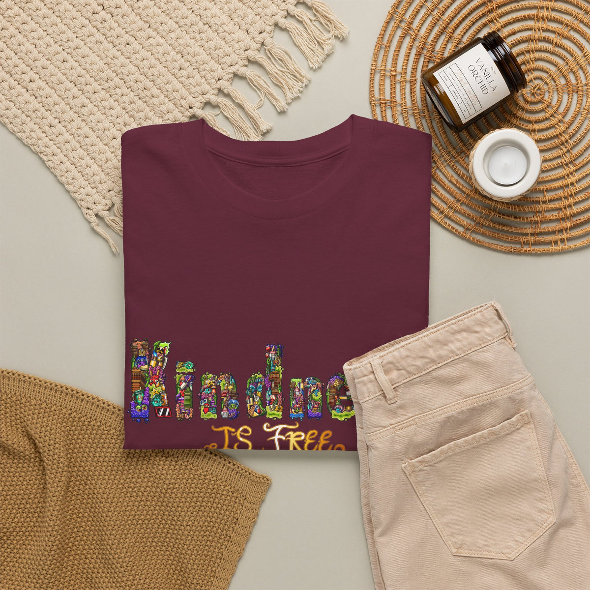 Kindness is Free Unisex Heavy Cotton Tee