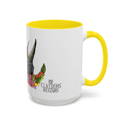 Accent Coffee Mug-Doodle Rhino