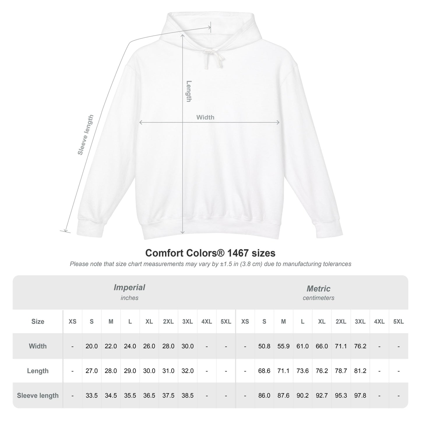 Unisex Lightweight Hooded Sweatshirt