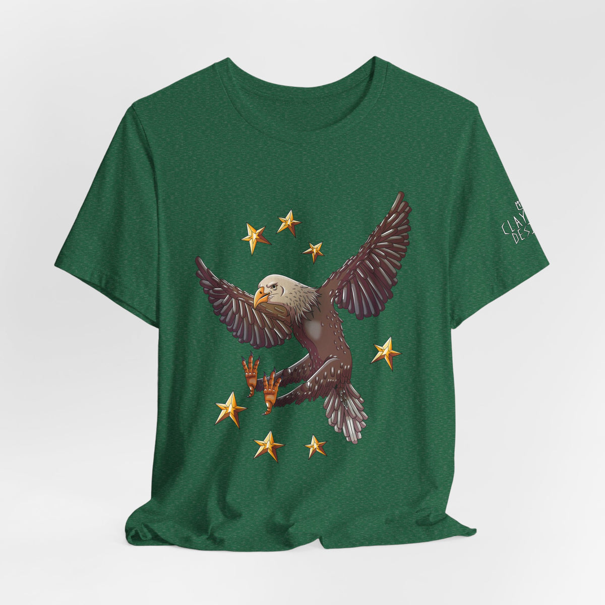 Unisex Jersey Short Sleeve Tee- Eagle