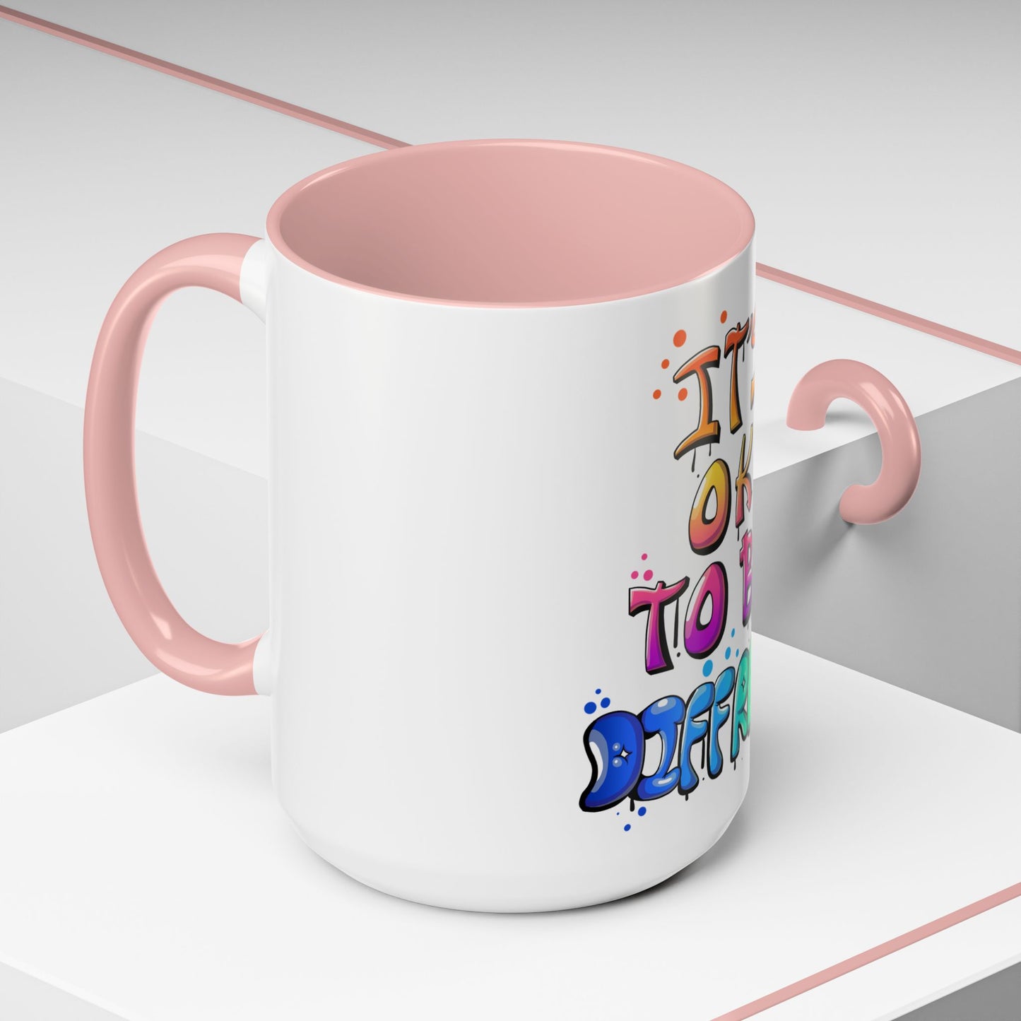 Accent Coffee Mug-Doodle It's OK